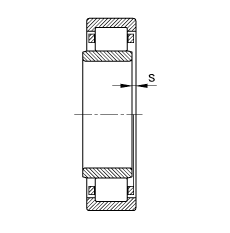 Բ NU232-E-M1,  DIN 5412-1 ׼Ҫߴ, Ƕλ, ɷ, ּ