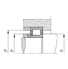 Բ NJ228-E-M1 + HJ228E,  DIN 5412-1 ׼Ҫߴ,  L Ȧλ, ɷ, ּ