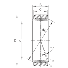 ؽ GE12-DO,  DIN ISO 12 240-1 ׼ά