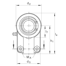 Һѹ˶ GIHNRK16-LO,  DIN ISO 12 240-4 ׼Ƽнװãά