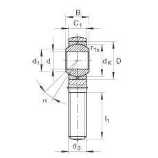 ˶ GAKR14-PB,  DIN ISO 12 240-4 ׼ƣά