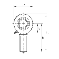 ˶ GAR40-DO-2RS,  DIN ISO 12 240-4 ׼ƣάഽܷ