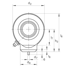 Һѹ˶ GK12-DO,  DIN ISO 12 240 ׼棬ά