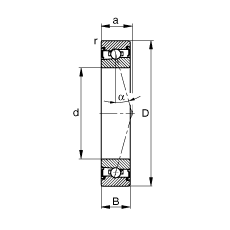  HSS7017-C-T-P4S, ڣɶ԰װӴ  = 15㣬ഽܷ⣬ǽӴϹ