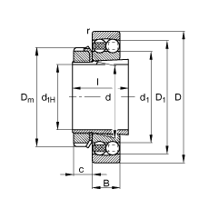 Ե 1220-K-M-C3 + H220,  DIN 630  DIN 5415 ׼Ҫߴ, ׶׺ͽ