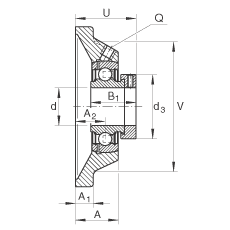 Ԫ PCJ40-N-FA125, ĸ˨׵ķԪƫȦPܷ⣬͸ʴ