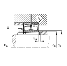 Ĺ 22316-E1-K + H2316,  DIN 635-2 ׼Ҫߴ, ׶׺ͽ